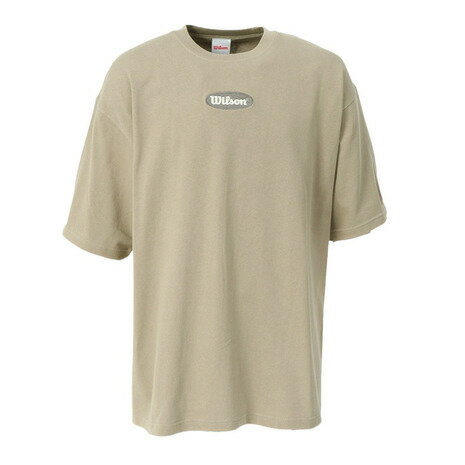 ウイルソン（Wilson）（メンズ）野球ウェア 半袖 ビッグシルエットTシャツ KHA/GRY WB6081610