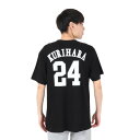 ホークス(メンズ、レディース)野球ウェア Tシャツ 福岡ソフトバンクホークス 24 栗原陵矢 4580722715(4)