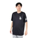 MJ・MLB(MJ・MLB)(メンズ)野球ウェア リーグロゴ 半袖Tシャツ ML0125SS0001-LAD(4)