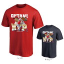 MJ・MLB(MJ・MLB)(メンズ、レディース)野球ウェア 大谷翔平 MVP記念 2023 フォト Tシャツ エンゼルス ML01-23FW-0007
