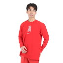 【最大7万ポイントバック!要エントリー&抽選★8/1限定】エムエルビー(MLB)(メンズ)野球ウェア Pullover 長袖シャツ 015C-163N-ANG-...
