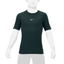 ミズノ(MIZUNO)(キッズ)野球 アンダーシャツ ジュニア ローネック 半袖 12JAAP5234 速乾