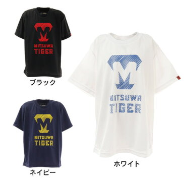 美津和タイガー（mitsuwa-tiger） 野球ウェア ジュニア プリントTシャツ BIGロゴ MT7JSJ03（キッズ）