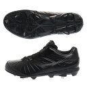 ミズノ(MIZUNO)(メンズ)野球スパイク 黒 金具 一般 グローバルエリート キャンバーPS2 11GM201100 ブラック