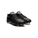 アシックス(ASICS)(メンズ、レディース)野球 スパイク 黒 埋め込み 金具 ゴールドステージ MA 1121A053.001 高校野球