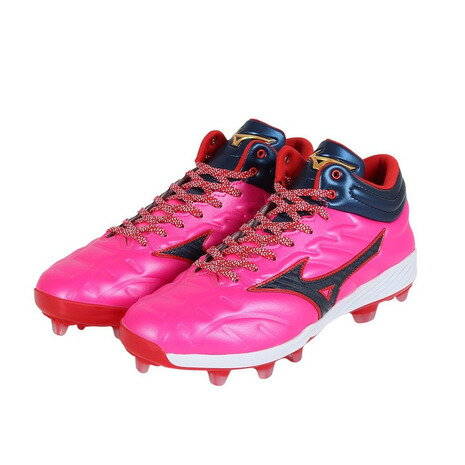 ミズノ(MIZUNO)(メンズ、レディース)野球スパイク ミズノプロ クッション レボプロ MID TPU ワイド 11GP253064