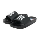 エムエルビー(MLB)(メンズ、レディース)MLBシャワーサンダル YK-SDL06/BLACK