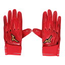 ミズノ(MIZUNO)(メンズ、レディース)バッティング用グローブ 野球 ミズノプロ シリコンパワーアークDI 両手用 1EJEA54762