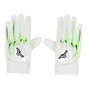 ミズノ(MIZUNO)(メンズ、レディース)バッティング用グローブ 野球 シリコンパワーアークDI レプリカ 両手用 1EJEA55101
