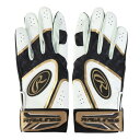ローリングス(Rawlings)(メンズ、レディース)バッティング用グローブ 野球 GS2ハイパーグリップ 両手組 EBG25S01-B