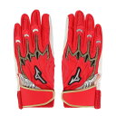 ミズノ(MIZUNO)(メンズ)バッティング用グローブ 野球 シリコンパワーアークLI レプリカ 両手用 1EJEA52462