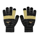 ミズノ(MIZUNO)(メンズ、レディース)野球 ニット手袋 12JYBA5009
