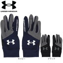 アンダーアーマー（UNDER ARMOUR）（メンズ）バッティング用グローブ 野球 コールドギア トレーニンググローブ 1381244