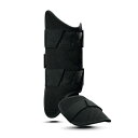 エボシールド(EVOSHIELD)(メンズ)カスタムフィット レッグガード フットガード 左打者用 黒 高校野球対応 成形 WTV12JPBLLHH