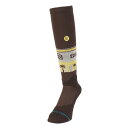 【最大7万ポイントバック!要エントリー&抽選★8/1限定】スタンス(STANCE)(メンズ)野球 SD PALMS OTC A759A25SDP BRN