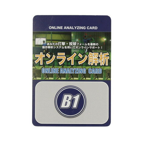スリーディーフィン（3DFINS）（メンズ）野球 オンライン 動作解析カード