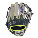 ローリングス(Rawlings)(メンズ、レディース)ソフトボール用グラブ オールラウンド用 HYPER TECH COLORS GS5HTC565W-N/GRY