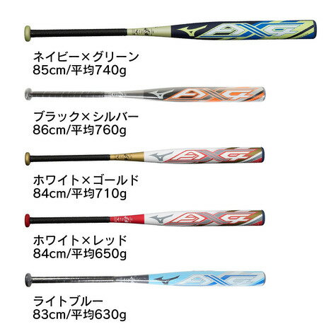 ミズノ（MIZUNO）（メンズ レディース）ソフトボール用バット 3号 ゴムボール用 ミズノプロ AX4 1CJFS322