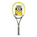 ウイルソン(Wilson)(メンズ、レディース、キッズ)硬式用テニスラケット MINIONS CLASH 100L V2.0 WR130111U2