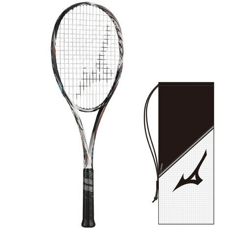 ミズノ（MIZUNO）（メンズ、レディース）ソフトテニス ラケット SCUD 01-C 63JTN05462 前衛向け