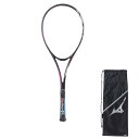 ミズノ(MIZUNO)(メンズ、レディース)ソフトテニスラケット アクロスピード V-05 63JTN3A564 前衛向け