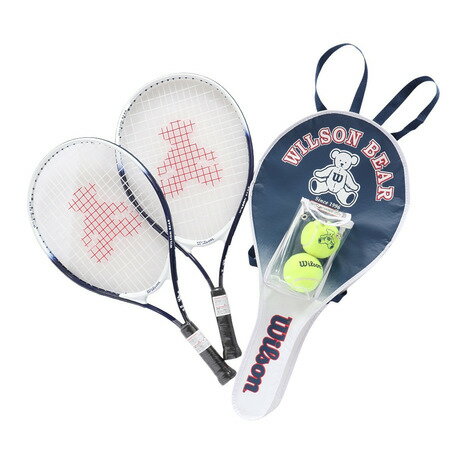 ウイルソン(Wilson)(キッズ)ジュニア 硬式用テニスラケット BEAR ラケットセット WRT6164E ウイルソン(Wilson)(キッズ)ジュニア 硬式用テニスラケット BEAR ラケットセット WRT6164E