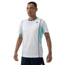 ヨネックス(YONEX)(メンズ、レディース)テニスウェア ユニゲームシャツ フィットスタイル 10603-011 速乾 UVカット