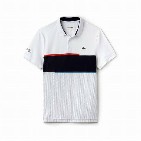 ラコステ（LACOSTE） カラーブロックテニス半袖ポロシャツ DH2071-J8E （Men… 