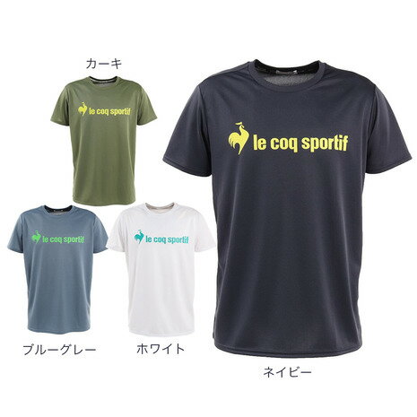 ルコック スポルティフ le coq sportif メンズ テニスウェア 半袖シャツ QTMTJA01XB