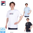 フィラ(FILA)(メンズ)テニスウェア プリント半袖Tシャツ FM6721