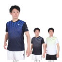 ルコックスポルティフ(lecoqsportif)(メンズ)テニスウェア グラフィックゲームシャツ LN4FHT11M
