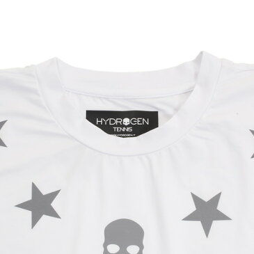 【6/10　24h限定 エントリーでP10倍〜】ハイドロゲン（HYDROGEN） Tシャツ メンズ 半袖 テク T00026WHITE （Men's）