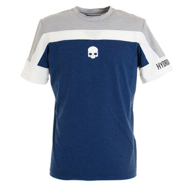 【6/10　24h限定 エントリーでP10倍〜】ハイドロゲン（HYDROGEN） Tシャツ メンズ 半袖 TECH T00125 BLUE （Men's）