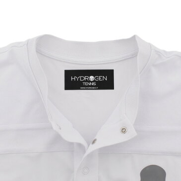 【6/10　24h限定 エントリーでP10倍〜】ハイドロゲン（HYDROGEN） Tシャツ メンズ 半袖 TECH SERAFINO T00076WHITE （Men's）