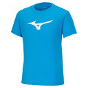 ミズノ(MIZUNO)(メンズ、レディース)半袖Tシャツ 32MAA15524