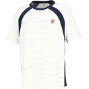 フィラ(FILA)(メンズ)テニスウェア ゲームシャツ レインボー VM5681-01