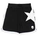 【買いまわりでポイント最大10倍！】ハイドロゲン（HYDROGEN） TECH STAR SHORTS T00080BLACK （Men's）