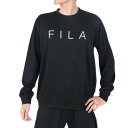 フィラ(FILA)(メンズ)テニスウェア クルーネックトレーナー FM6576-08 速乾