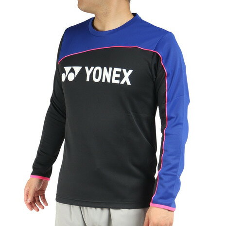 ヨネックス（YONEX）（メンズ、レディース）テニスウェア ユニライトトレーナー 31048-007 速乾