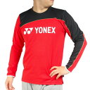 ヨネックス（YONEX）（メンズ レディース）テニスウェア ユニライトトレーナー 31048-496