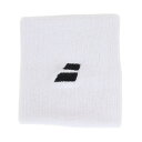 バボラ(BABOLAT)(メンズ、レディース)テニス リストバンド CLUB WRIST BAND BUA2911C WH(4)