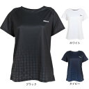 ウイルソン（Wilson）（レディース）テニスウェア レディース Shinestarパネル Tシャツ 紫外線遮蔽率90%以上 UVカット 紫外線対策 吸水速乾 413260