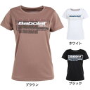 バボラ（BABOLAT）（レディース）テニスウェア レディース ピュア半袖Tシャツ BWP3578