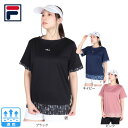 フィラ(FILA)(レディース)テニスウェア レディース 総柄 フェイク半袖Tシャツ FL6842