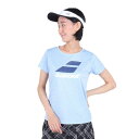 バボラ(BABOLAT)(レディース)テニスウェア レディース PURE ショートスリーブ シャツ BWP4526 BL00