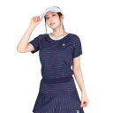 フィラ(FILA)(レディース)テニスウェア レディース ゲームシャツ レインボー VL2801-20