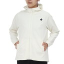 ルコックスポルティフ(lecoqsportif)(レディース)テニスウェア LCSプリュームリブクロス ジャケット LT4FJK22L WH01