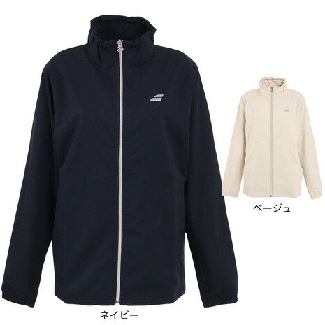 バボラ BABOLAT レディース テニスウェア レディース PURE WOVEN JACKET BWT2175 長袖 撥水加工 UVケア