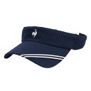 【最大7万ポイントバック!要エントリー&抽選★8/1限定】ルコックスポルティフ(lecoqsportif)(レディース)テニス サンバイザー LN5FCP23L...