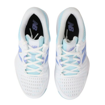 【20%オフクーポン 9/11まで】ニューバランス(new balance) オム二コート用 テニスシューズ レディース 696 v4 O S4 WCO696S4 2E (レディース)